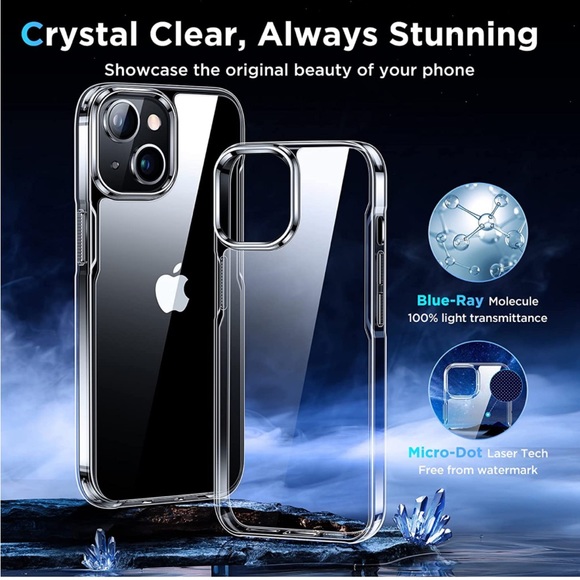 Simtect Ultra Clear Designed for iPhone 14 Case (6.1”) - Picture 2 of 7